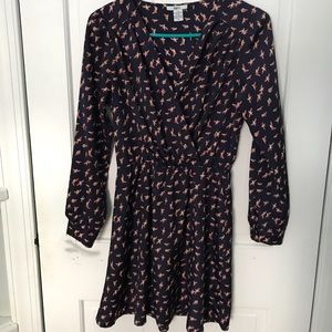 Bar III long sleeve dress